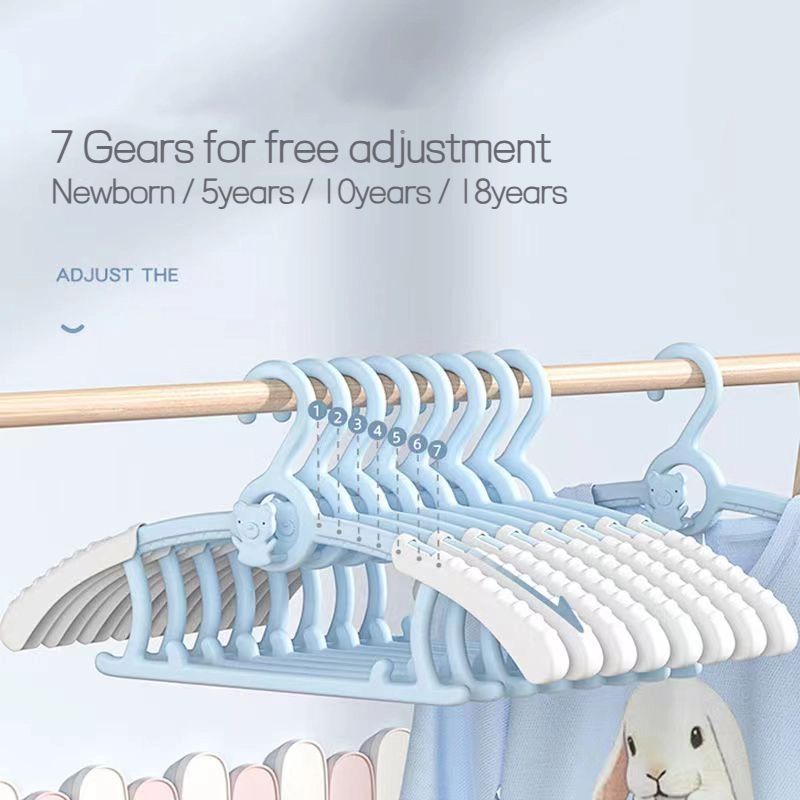 10PCS Baby Clothes Hangers Ext - Baby Clothing Rack ulasan dan harga