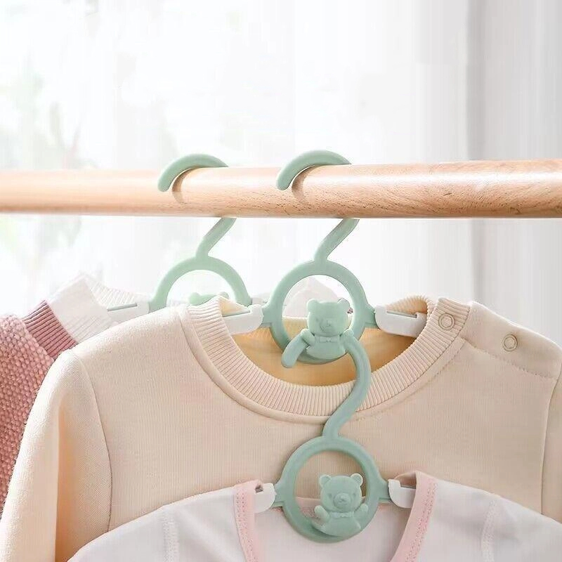 10PCS Baby Clothes Hangers Ext - Baby Clothing Rack ulasan dan harga